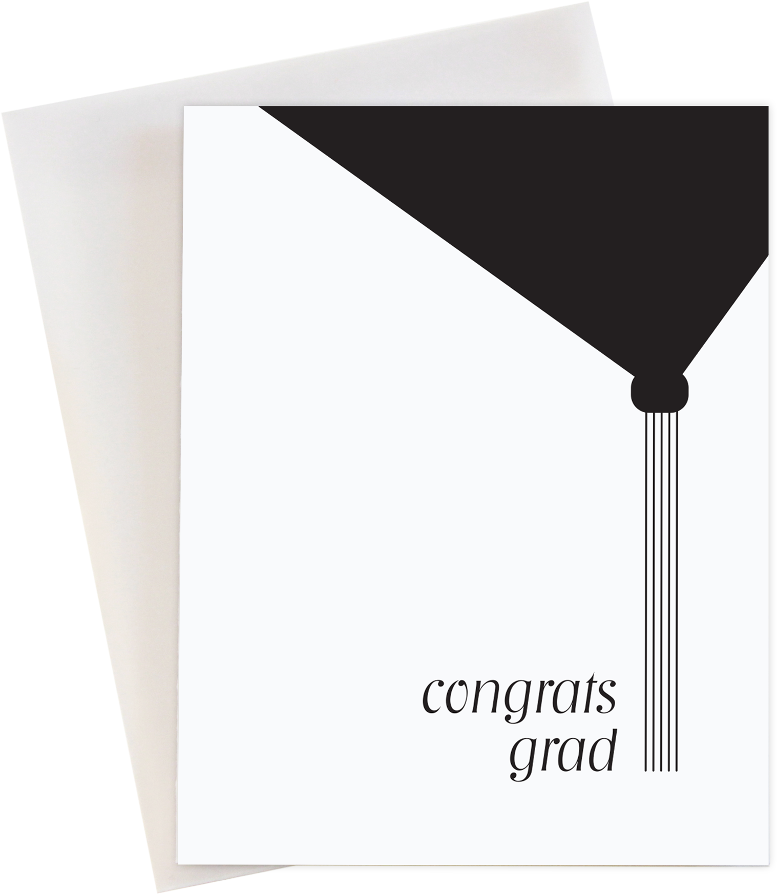 Congrats Grad - Envelope Clipart (2100x2100), Png Download