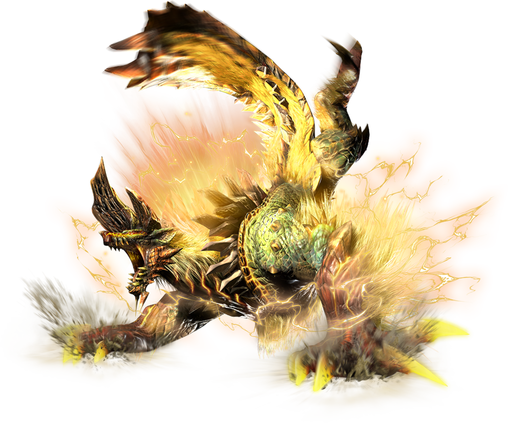 Thunderlord Zinogre Are Deviants Of Zinogre Introduced - モンハン 二 つ 名 ジンオウガ Clipart (1000x832), Png Download