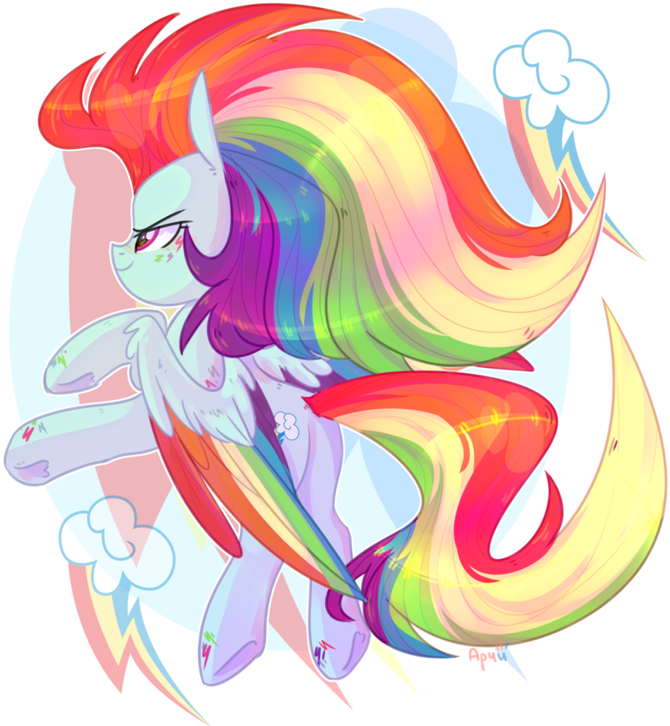 Archieboop2, Cute, Cutie Mark, Cutie Mark Background, - Rainbow Dash Clipart (953x1024), Png Download