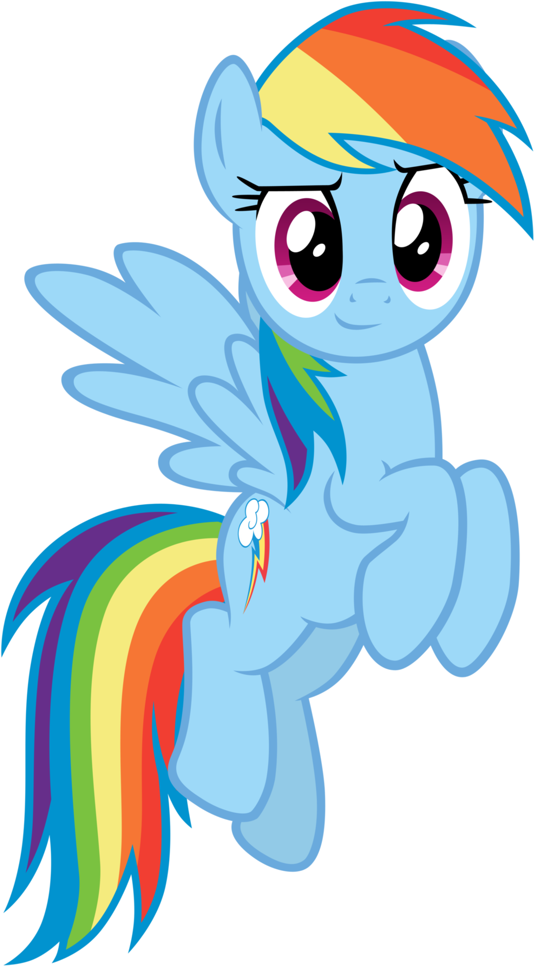 Rainbow Dash Race - Rainbow Dash Casting Call Club Clipart (1187x1920), Png Download