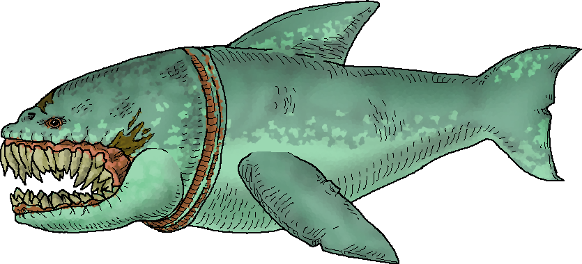 Shark Clipart (835x380), Png Download