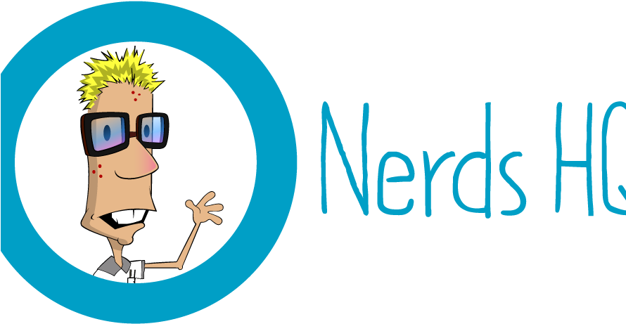 At Nerds Hq I - Cartoon Clipart (889x497), Png Download
