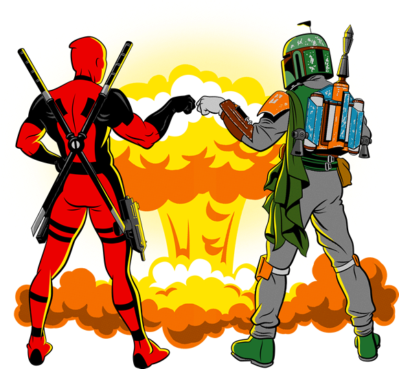 Star Wars & Marvel - Bro Fist Clipart (600x600), Png Download