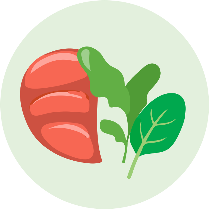 Dish Clipart Vegetable Salad - Vegetable Logo Png Transparent Png (720x720), Png Download
