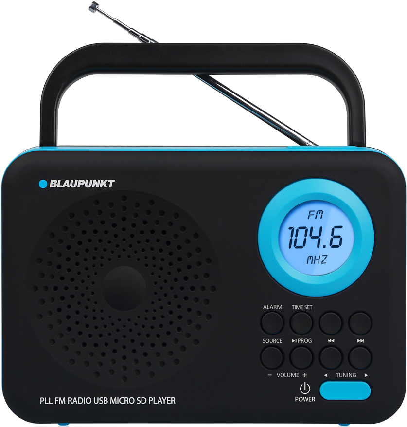 Radio Blaupunkt Pp12bk Clipart (843x877), Png Download