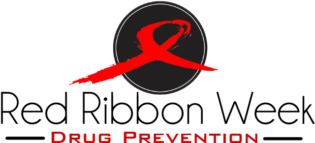 Red Ribbon Week Logo - Emblem Clipart (1000x375), Png Download