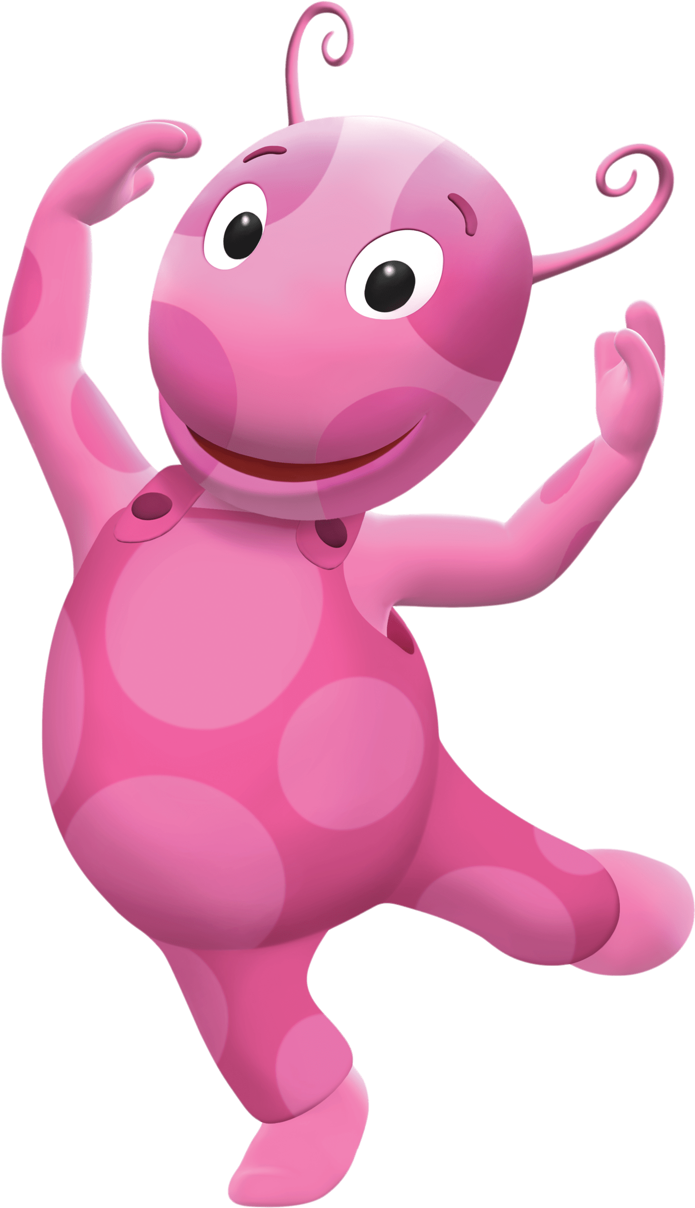 Download - Pink Girl From Backyardigans Clipart (2000x2557), Png Download