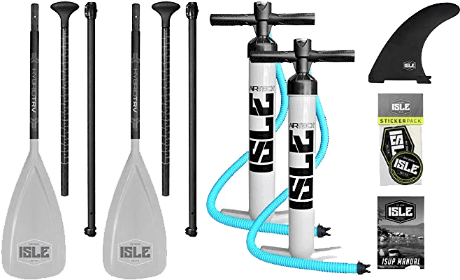 Isle Megalodon Included Accessories - Isle Sup Backpack Clipart (750x480), Png Download