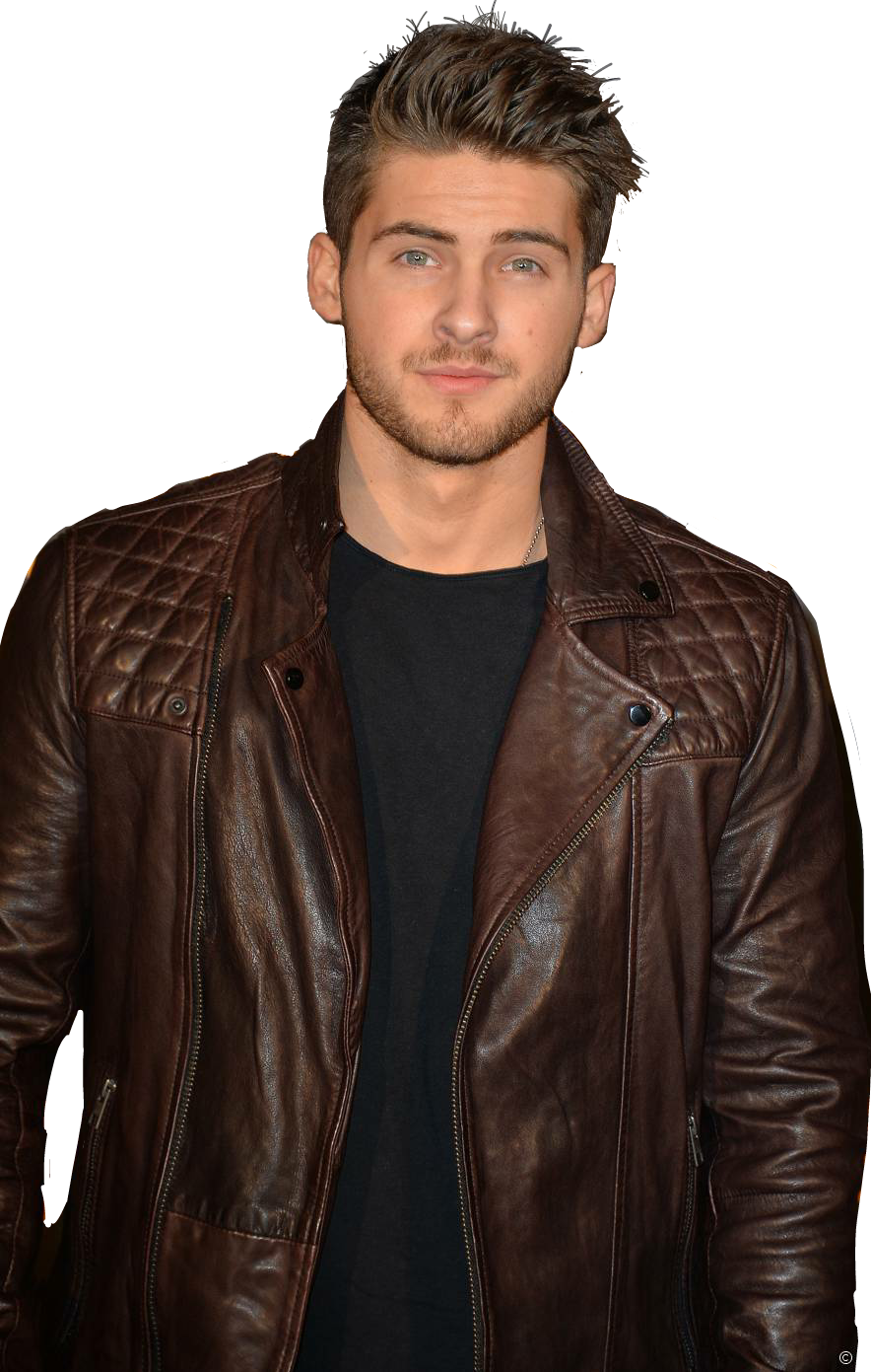 February 20, - Cody Christian Leather Jacket Clipart (884x1391), Png Download