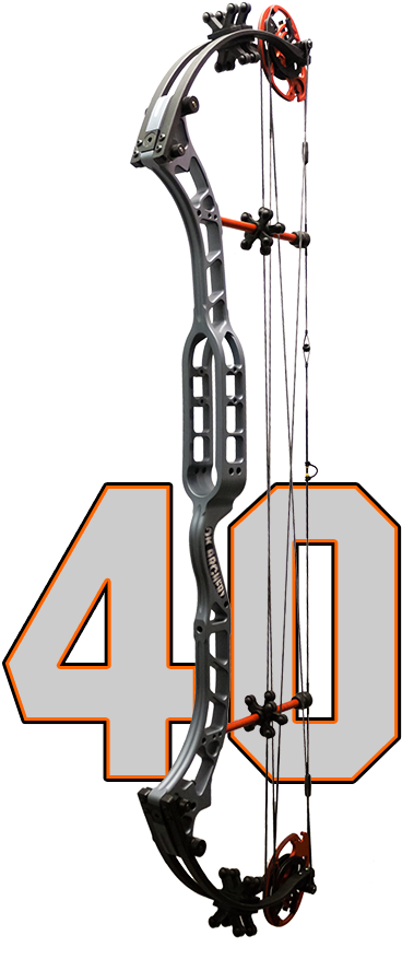 Ok Archery Absolute - Compound Bow Clipart (400x900), Png Download