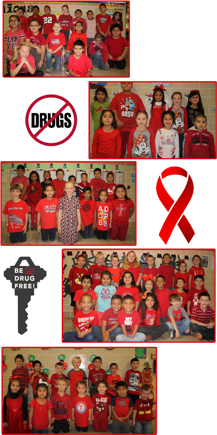 Springlake-earth High School - Say No To Drugs Clipart (750x1500), Png Download