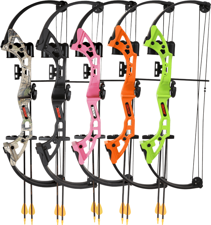 Bear Brave Compound Bow Set Colors Rh - Bear Archery Youth Bow Clipart (720x720), Png Download