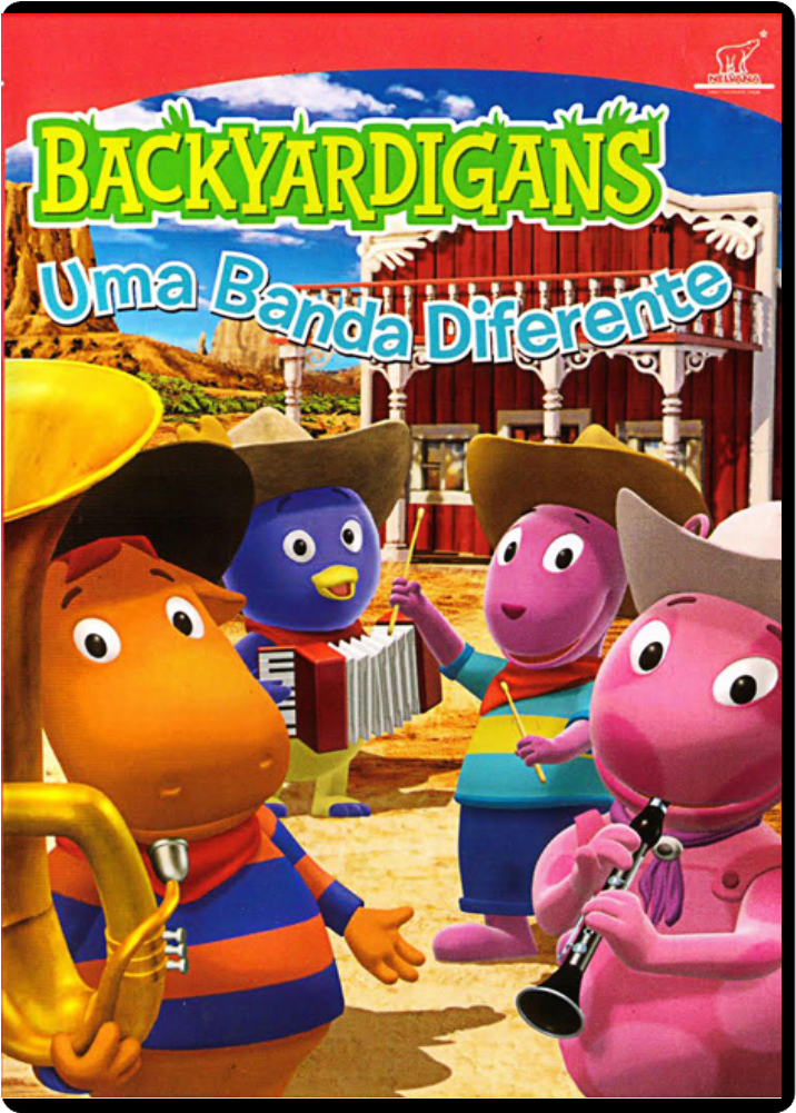 Dvd Backyardigans Uma Banda Diferente - Backyardigans Dvd Clipart (1000x1000), Png Download