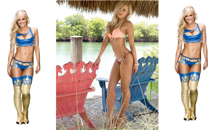 Summer Rae Bikini Wwe Summer Rae Hot - Bikini Clipart (750x420), Png Download