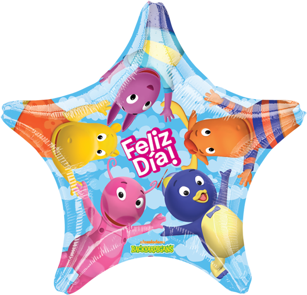 Globo Backyardigan Juntos Estrella - Globo Backyardigans Clipart (600x600), Png Download