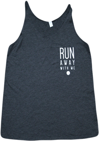 Run Away With Me Tank - Active Tank Clipart (600x600), Png Download
