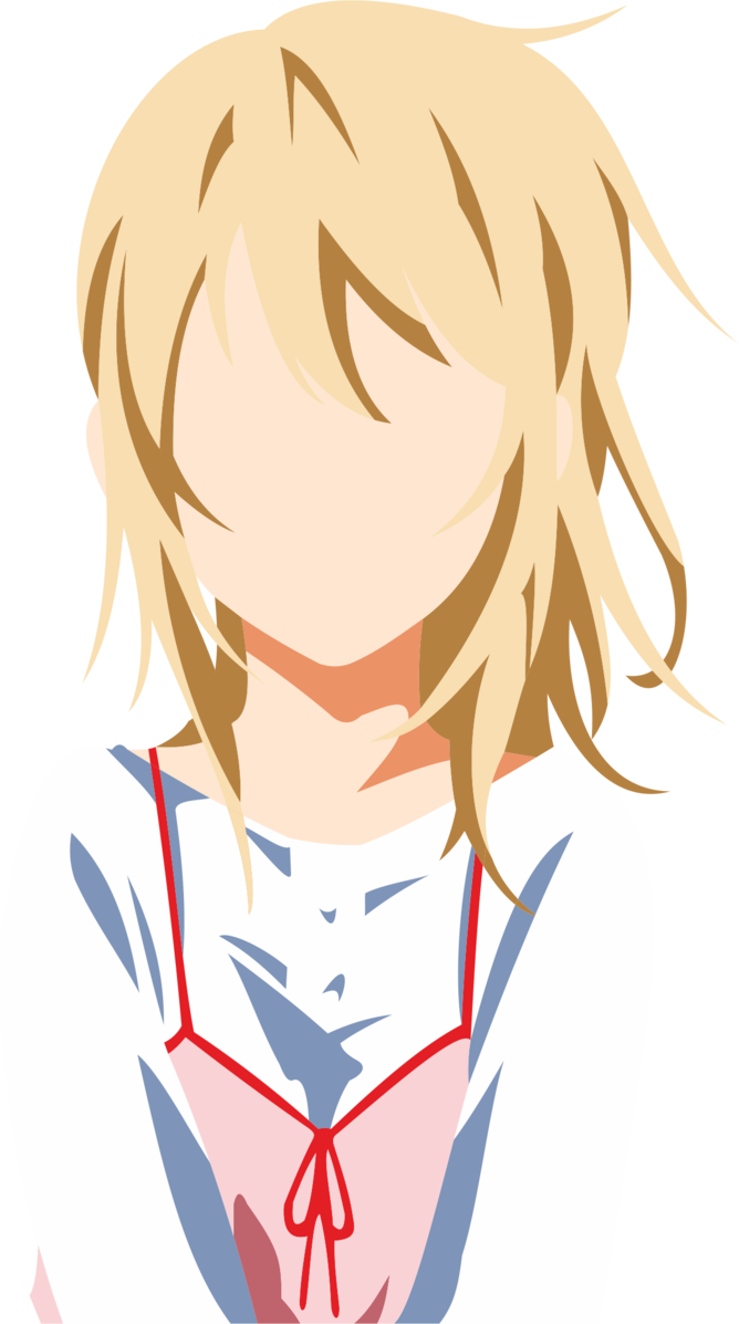 Kaori Miyazono - Cartoon Clipart (668x1197), Png Download