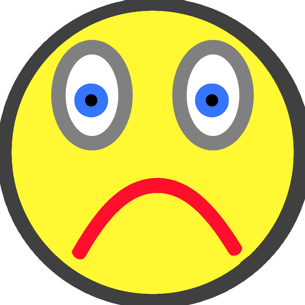 Unhappy Png - File - Unhappy Mu - Kopie - Smiley Clipart (1000x1000), Png Download