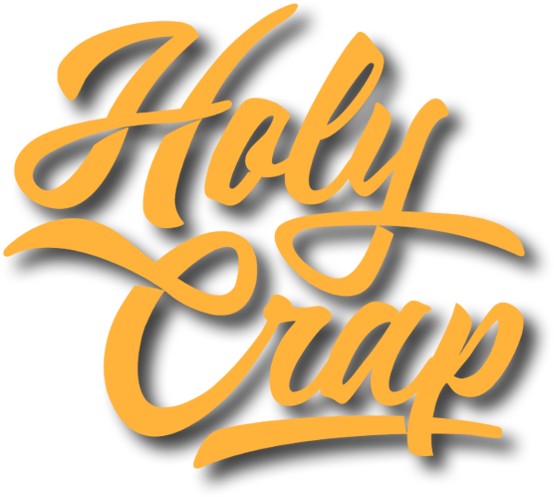 Holycrap - Calligraphy Clipart (728x617), Png Download