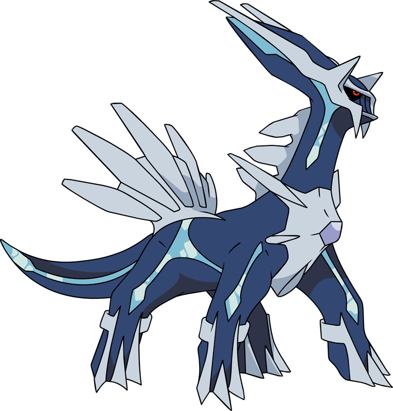 Dialga - Dialga And Palkia Pokemon Go Clipart (764x800), Png Download