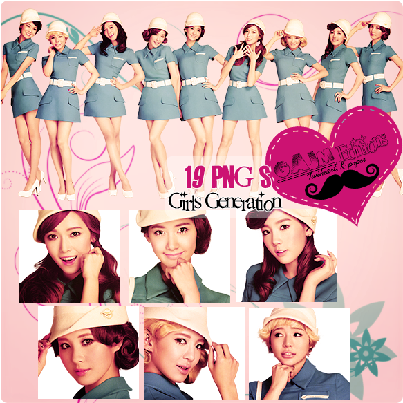 Pack Png Girls Generation Snsd By Gajmeditions-d63evuq - Collage Clipart (600x600), Png Download