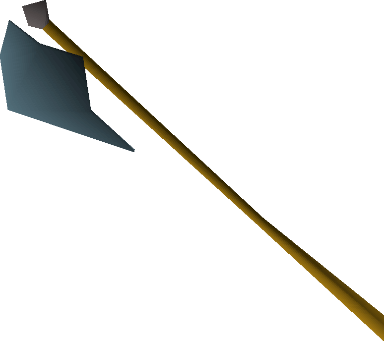 Runescape Halberd Clipart (774x688), Png Download