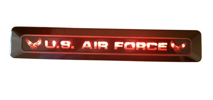 Air Force Motorcycle Emblem, Air Force Emblem, United - Electronic Signage Clipart (700x700), Png Download