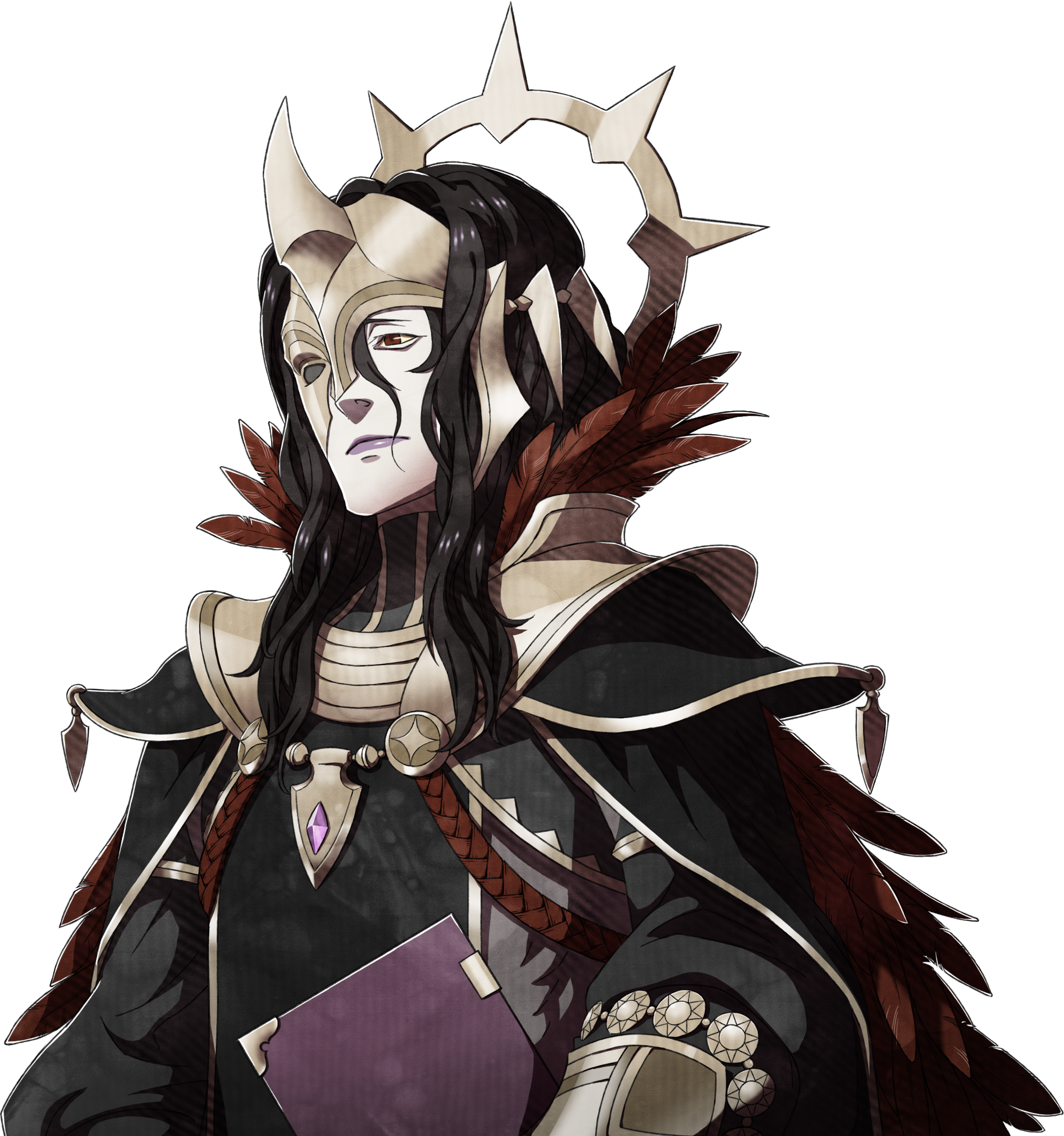 Iago Portrait - Iago Fire Emblem Clipart (2170x2316), Png Download