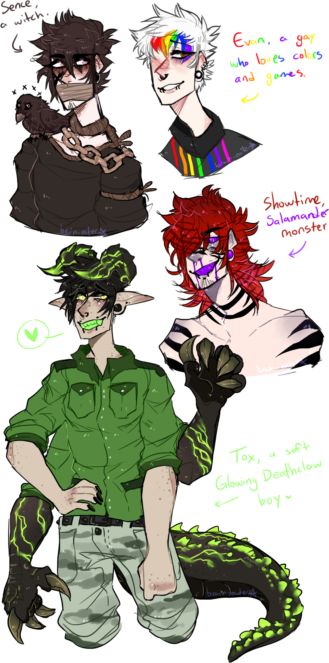 Character Doodles - Personal - Cartoon Clipart (1144x2275), Png Download