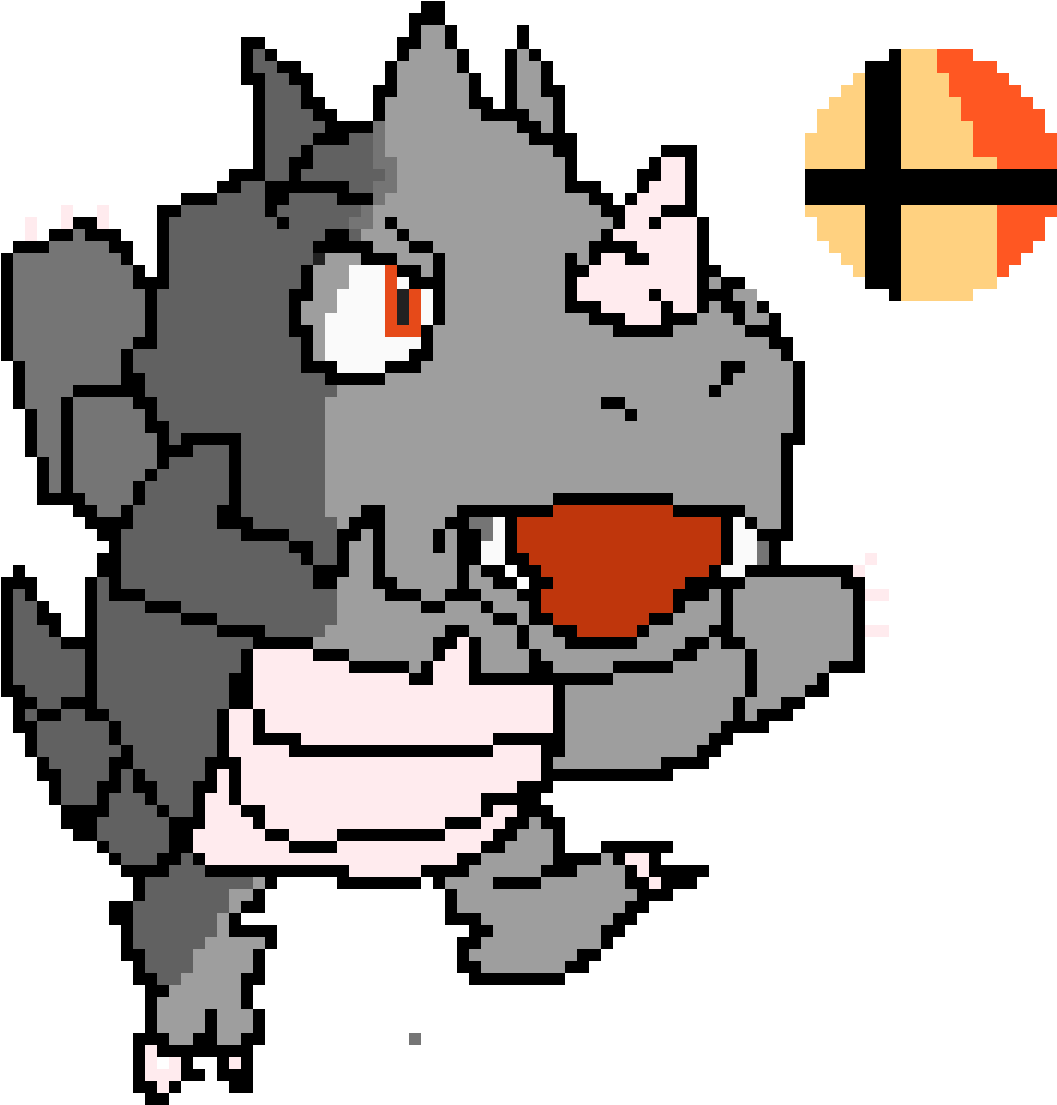 Rhydon For Smash - Cartoon Clipart (1200x1200), Png Download