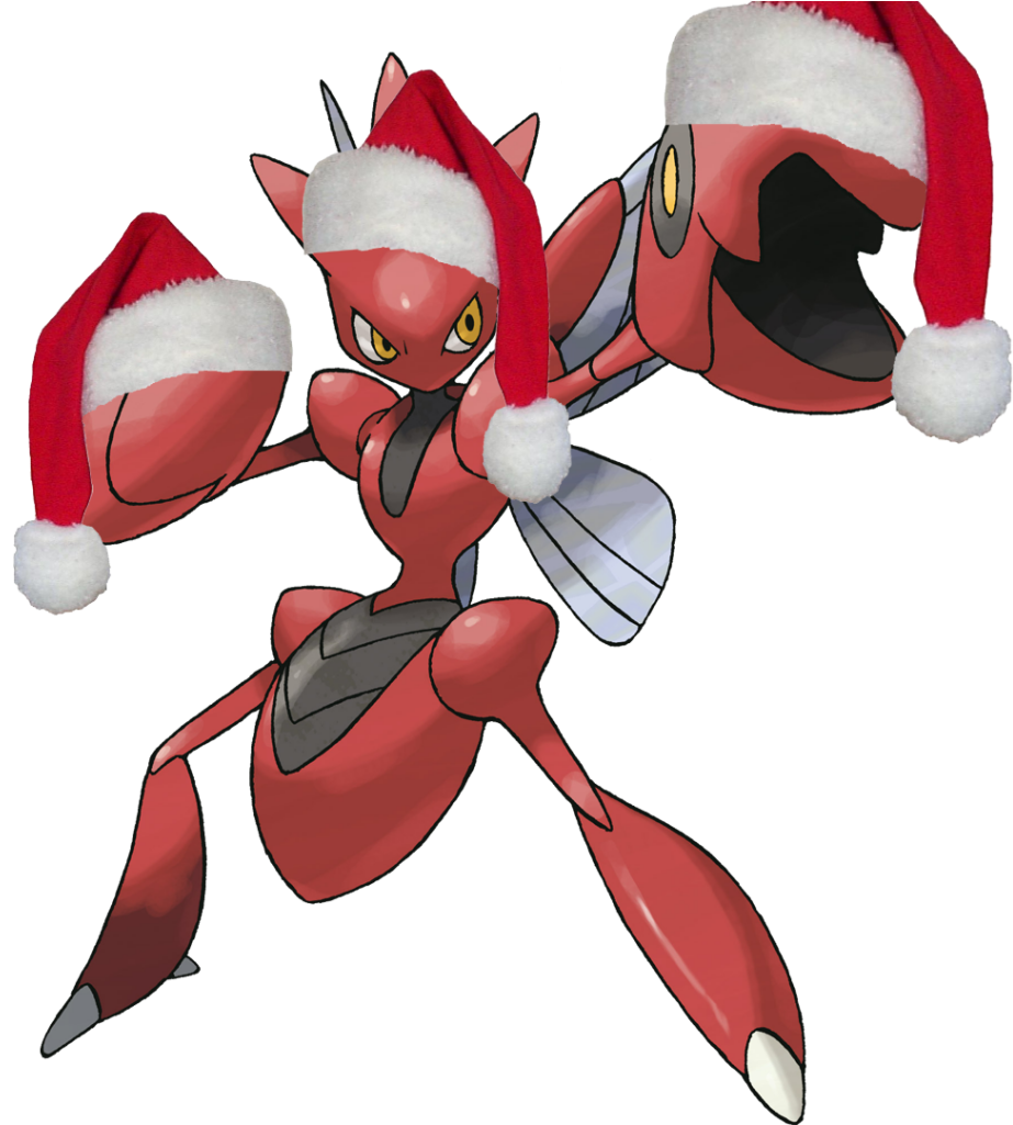 Scyther's Evolution Embodies The True Meaning Of Christmas - Scizor Pokemon Png Clipart (1024x1024), Png Download