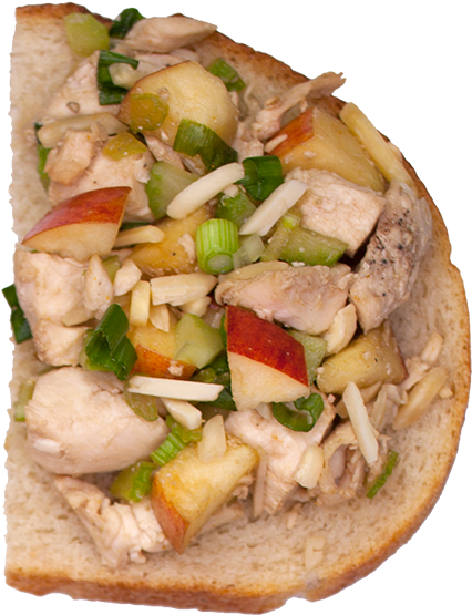 Picnic Perfect Chicken Salad - Fast Food Clipart (500x618), Png Download