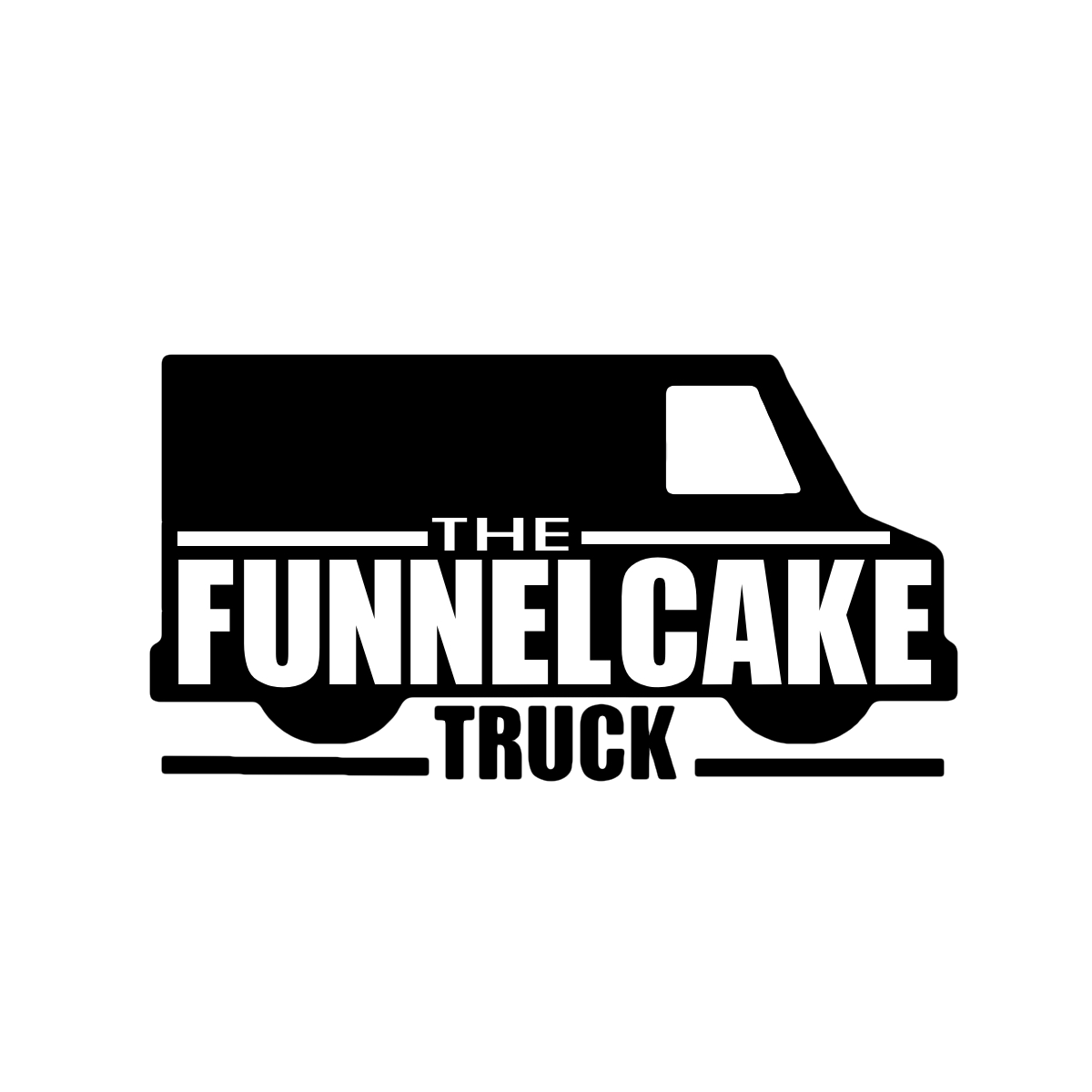 Funnel Cake Truck Kansas City Clipart (1200x1200), Png Download
