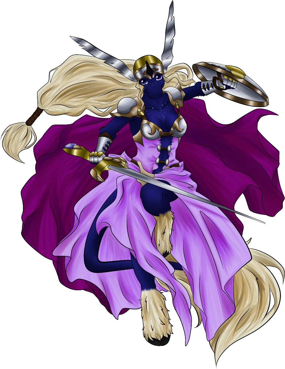 Midnite Warrior - Illustration Clipart (1070x1280), Png Download