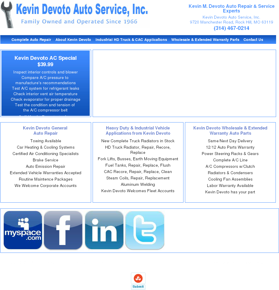 Kevin Devoto Auto Service Competitors, Revenue And - Facebook Twitter Linkedin Icons Clipart (1024x1018), Png Download
