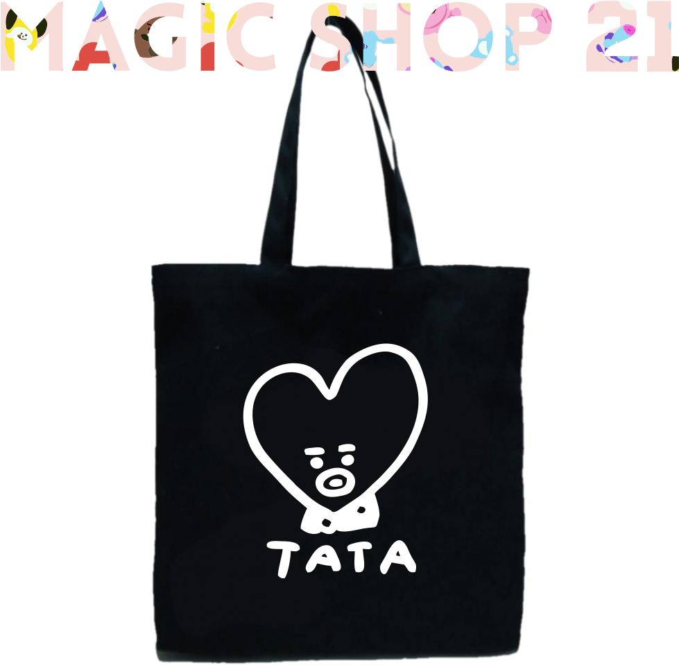 Tote Bag Bt21 - Tote Bag Clipart (1024x1024), Png Download