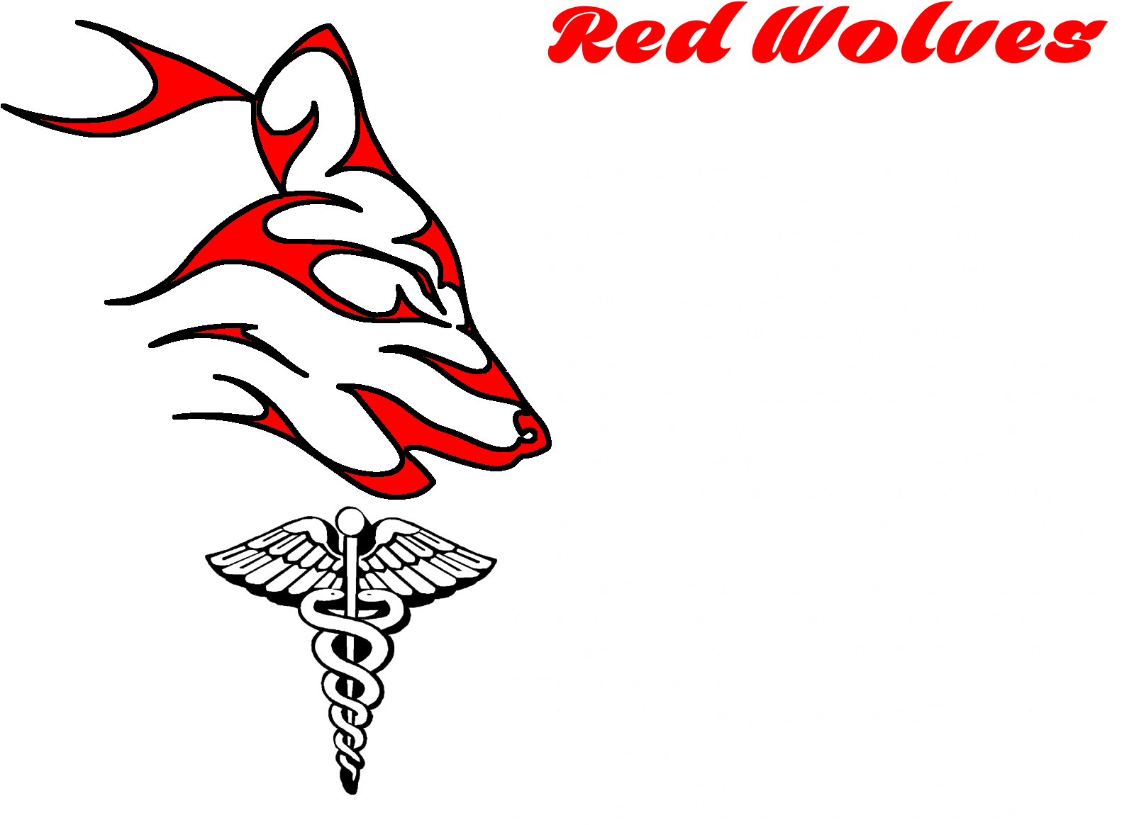Red Wolves Creed - Medical Symbol Clipart (1600x1200), Png Download