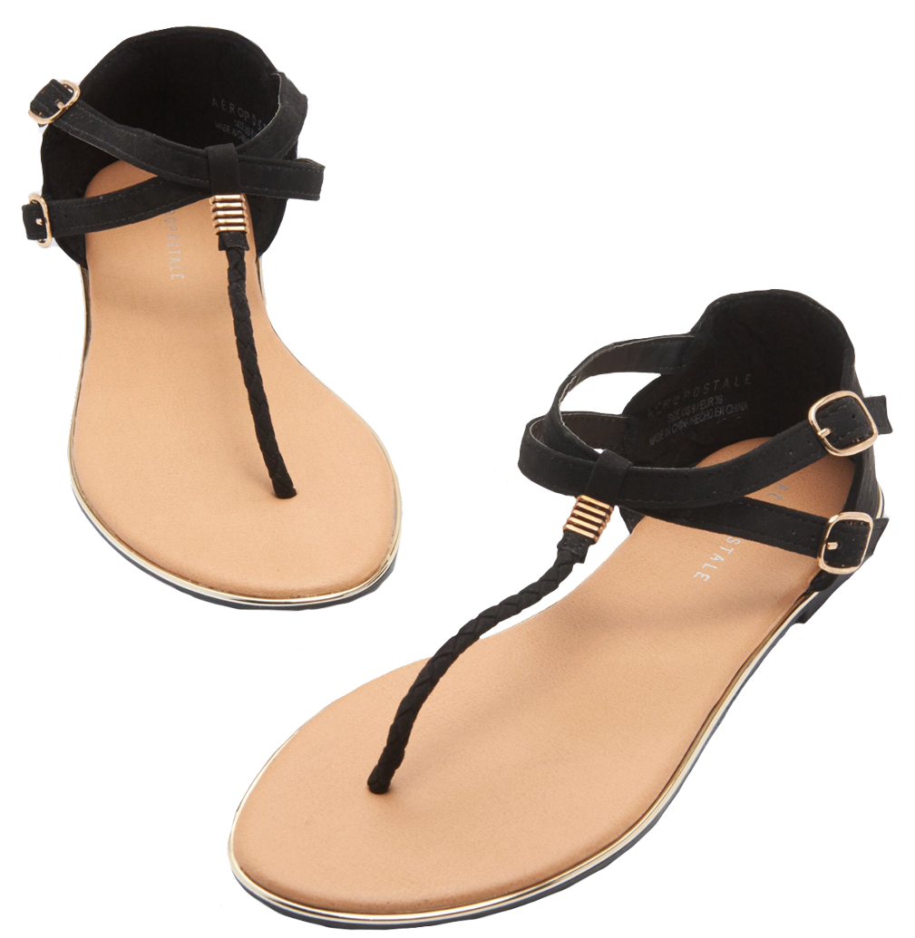 #shoes #footwear #sandals #clothes #aeropostale #cutbybilliekilled - Sandal Clipart (1024x1081), Png Download