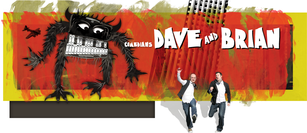 Comedians Dave And Brian Competitors, Revenue And Employees - Poster Clipart (1011x435), Png Download