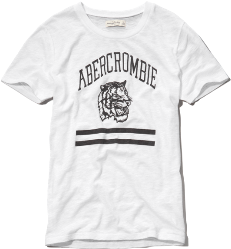 Fitch Classic Logo Graphic Tee ❤ Liked On Polyvore - Active Shirt Clipart (650x650), Png Download