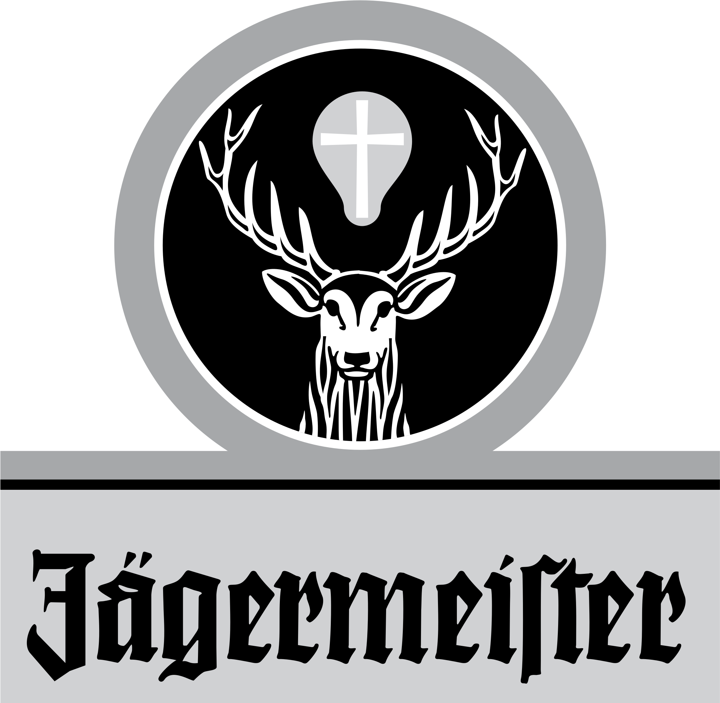 Jägermeister Logo Png Transparent - Jagermeister Clipart (2400x2400), Png Download