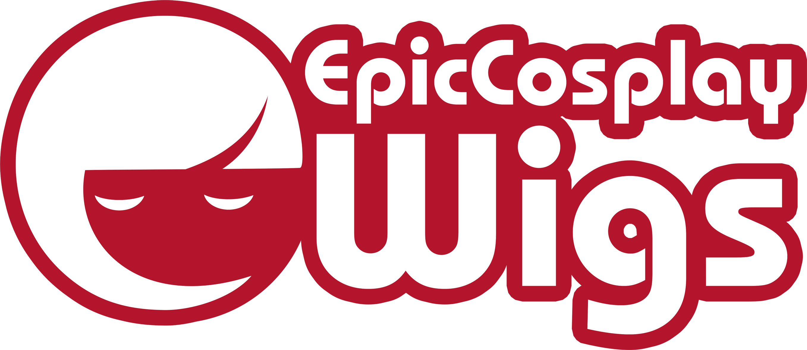 Marquee Sponsors - Epic Cosplay Wigs Logo Clipart (2715x1178), Png Download