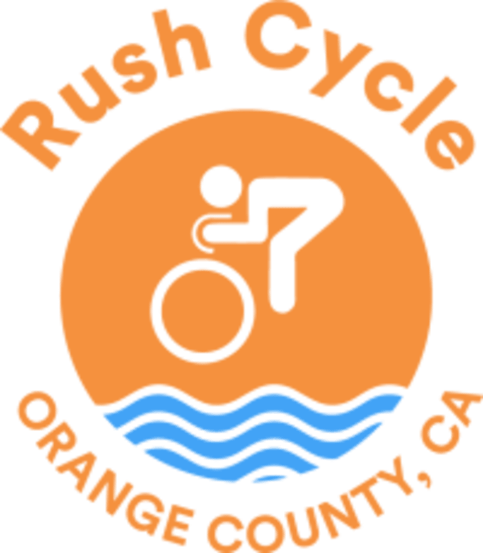 Rush Cycle - Irvine - Indoor Cycling Clipart (960x1099), Png Download
