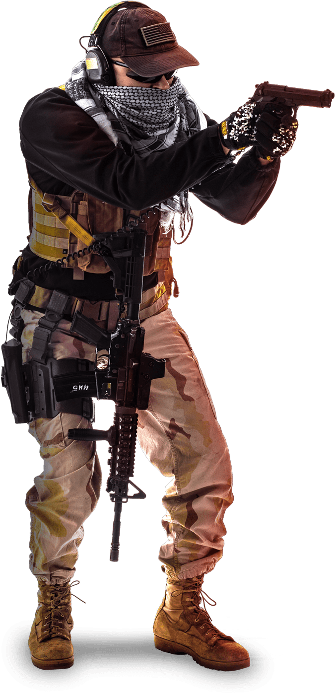 Book A Game - Sniper Clipart (681x1411), Png Download