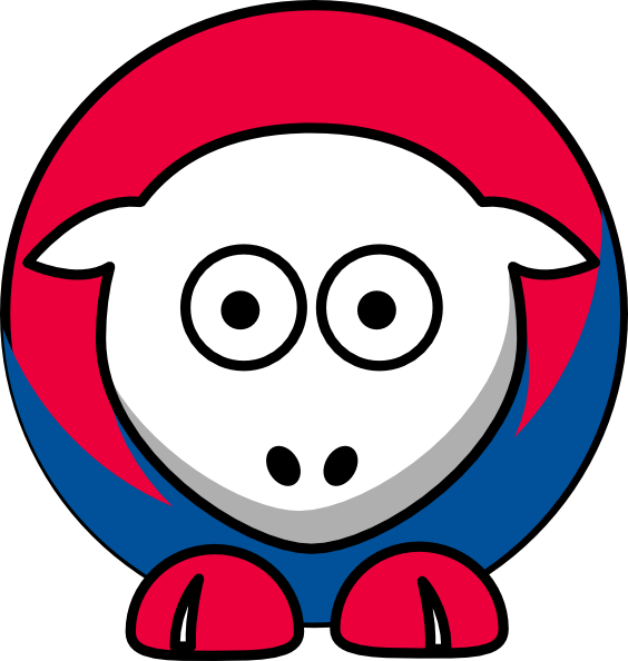 Original Png Clip Art File Sheep Detroit Pistons Team - College Football Transparent Png (564x594), Png Download