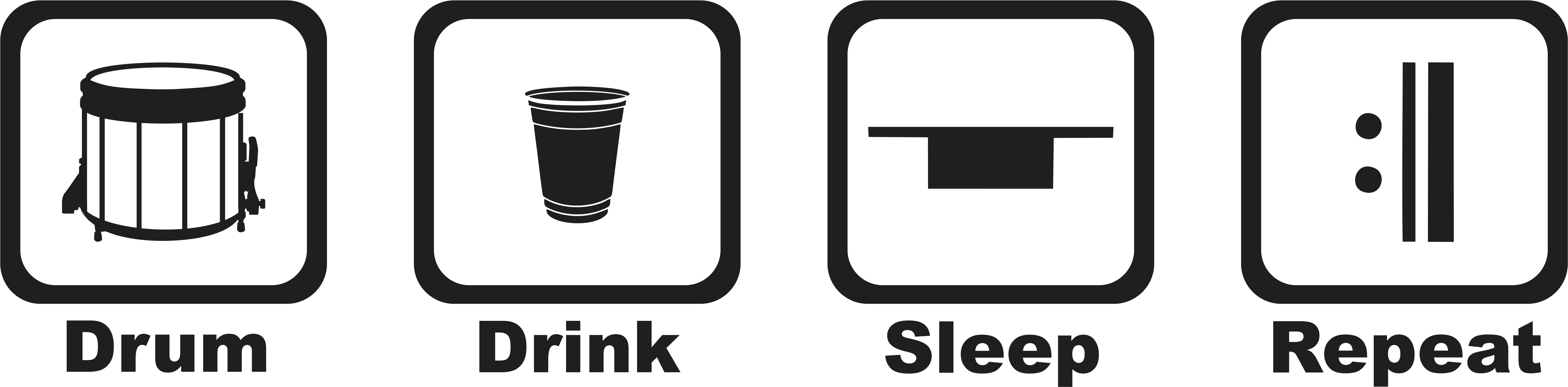 Pretty Much Sums Up College Drum Line - Jeep Cherokee Decal Clipart (7686x2501), Png Download