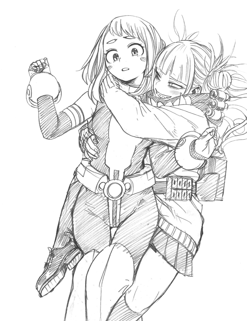 Fuente - Mha-transparents - 나의 히어로 아카데미아 토 가 Clipart (841x1200), Png Download