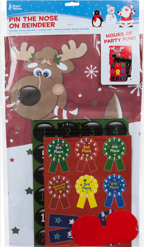 This Exciting Christmas Game Will Be Great For Hours - Animal Figure Clipart (800x800), Png Download