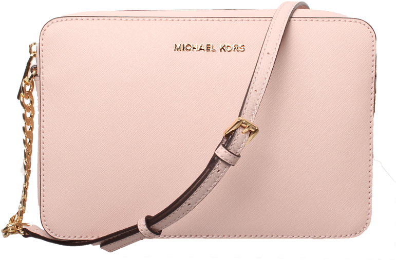 Michael Kors Lg Ew Crossbody Pink - Shoulder Bag Clipart (800x533), Png Download