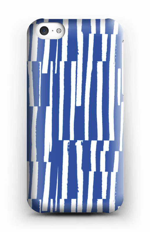 Blue Stripes Case Iphone 5c - Mobile Phone Case Clipart (518x800), Png Download